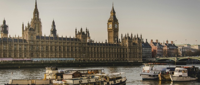 El palacio de Westminster, en Londres